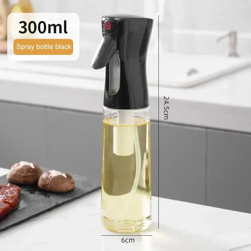 1Pc 200/300/500 ML Óleo Spray Pote Cozinha Casa Comestível Azeite Spray Garrafa Atomizada