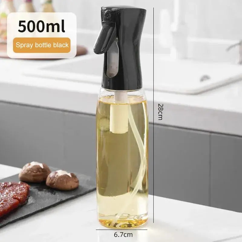 1Pc 200/300/500 ML Óleo Spray Pote Cozinha Casa Comestível Azeite Spray Garrafa Atomizada