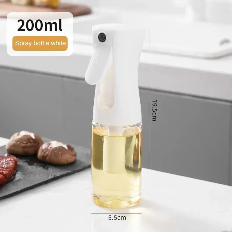 1Pc 200/300/500 ML Óleo Spray Pote Cozinha Casa Comestível Azeite Spray Garrafa Atomizada