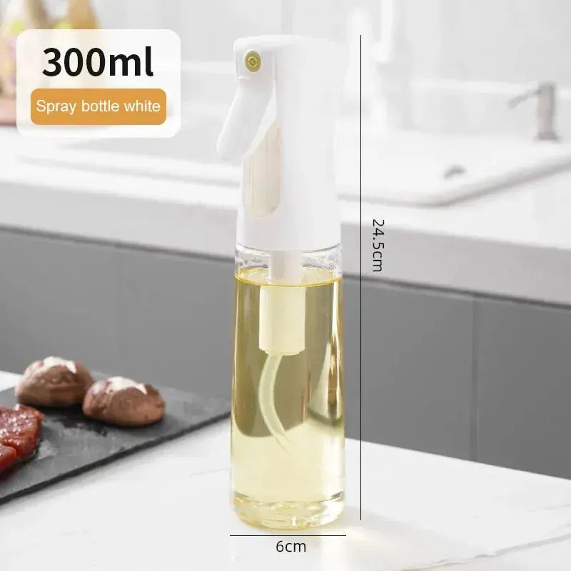 1Pc 200/300/500 ML Óleo Spray Pote Cozinha Casa Comestível Azeite Spray Garrafa Atomizada