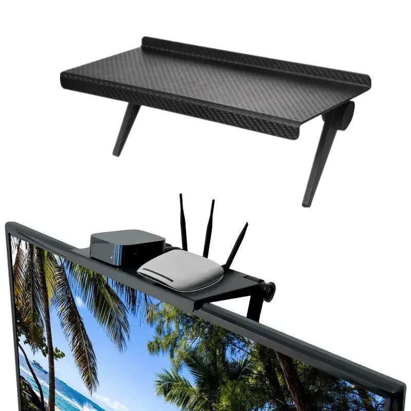 TV Tela Rack de Armazenamento Roteador Sem Fio Set-top Box Rack Sem Suporte de Armazenamento