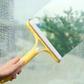 Household multi-function glass cleaning mirror with watering can 3-in-1 glass scraper window scraper